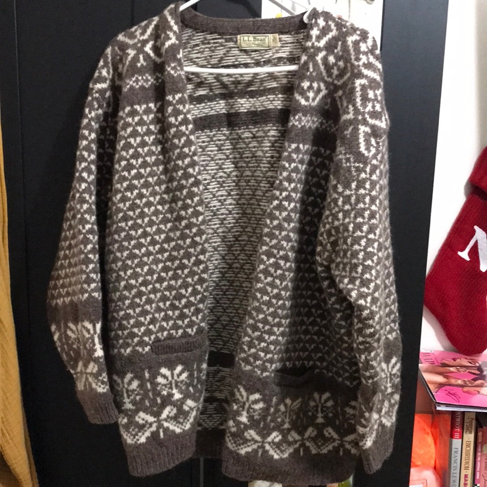 L.L. Bean Wool cardigan